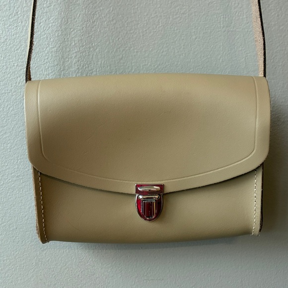 The Cambridge Satchel Company Tan Leather Crossbody Bag - Picture 2 of 8